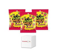 SOUR PATCH KIDS Strawberry Soft and Chewy Candy, 3.6oz (102g) - Pack of 3