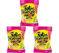 Sour Patch Mixed Fruit Flavoured Sour Sweets 130g (Pack of 3)