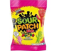 Sour Patch Mixed Fruit Flavoured Sour Sweets, Tangy & Fruity Sour Candy, 130 g (Pack of 1)