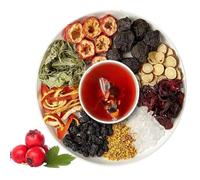Sour Plum Soup Teabags 500g (10g*50bags) Dark plum Osmanthus Hawthorn Orange peel Teabag