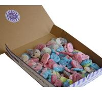 Sour Skull Vegan Sweet Mix 400g-2kg | Viral Fizzy Pick n Mix Candy, Party, Wedding, Pizza Box, Halal, Sugar Rush Sweeties (2kg Resealable Bag)