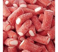 Sour Strawberry Filled Pencils Bites - 1KG Bag - Fizzy Sweets - Baby Shower Sweets - Gender Reveal Sweets…