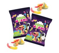 Sour Worms Fruit Flavoured Jelly Sweets 170g - Pack of 5