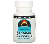 Source Naturals, Athletic Series, Gamma Oryzanol, 60 mg, 100 Tablets