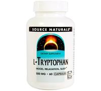 Source Naturals, L-Tryptophan, 500 mg, 60 Capsules