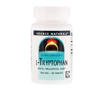 Source Naturals, L-Tryptophan, 500 mg, 60 Tablets