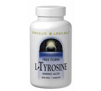 Source Naturals, L-Tyrosine, 500 mg, 100 Tablets
