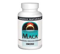 Source Naturals Maca, 250 MG, 60 Tabs (Pack of 4)