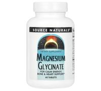 Source Naturals, Magnesium Glycinate, 60 Tablets