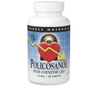 Source Naturals, Policosanol with Coenzyme Q10, 10 mg, 60 Tablets