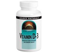 Source Naturals, Vitamin D-3, 2000 IU, 200 Capsules