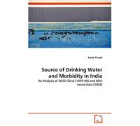 Source of Drinking Water and Morbidity in India: An Analysis of NSSO 52nd (1995-96) and 60th round data (2004)