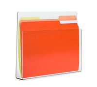 Source One Compact Deluxe Clear Acrylic File Chart Holder Wall Mount by SourceOne