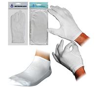 Source Super Soft Beauty Moisturising Cream Retainer Twin Pack, 1 Pair Gloves + 1 Pair Socks