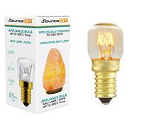 SourceDIY Salt Lamp Bulbs 15w E14 (Pack of 48) for Oven <300°C, Fridge, Multipurpose Pygmy Appliance SES Incandescent dimmable Bulbs