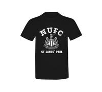 Sourcelab Newcastle United T-Shirt St James' Park Black (X-Large)