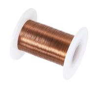 sourcing map 0.1mm Magnet Wire 4685ft(1428m) Enameled Copper Wire Enameled Magnet Winding Wire Coil 100g 130℃ for Transformers Inductors