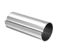 sourcing map 0.1x200x1000mm 304 Stainless Steel Roll Sheet Fine Plate Sheet Foil for Crafts, Electronic Equipment, Silver Tone