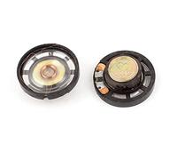 sourcing map 0.25W 8 Ohm 29mm Dia External Magnet Speaker Loudspeaker 2pcs