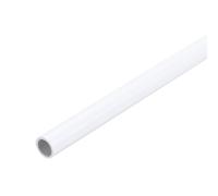 sourcing map 0.35 Inch PVC Rigid Tube Round Pipe 7mm ID 9mm OD 12" High Impact for Water Pipe, Aquarium, Fish Tank, Greenhouse Garden, White