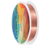 sourcing map 0.3mm/28 Gauge Copper Wire for Jewelry Making, 1 Roll Craft Tarnish Resistant Beading Wire for Jewelry Making Supplies DIY (Red Bronze)