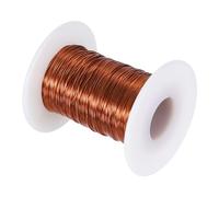 sourcing map 0.49mm Magnet Wire 180ft(55m) Enameled Copper Wire Enameled Magnet Winding Wire Coil 100g 130℃ for Transformers Inductors
