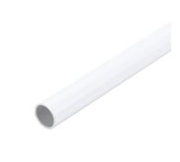 sourcing map 0.51 Inch PVC Rigid Tube Round Pipe 11mm ID 13mm OD 12" High Impact for Water Pipe, Aquarium, Fish Tank, Greenhouse Garden, White