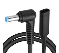 sourcing map 0.5FT USB C to DC PD Power Fast Charging Cable, 5.5mmx1.7mm 65W/18V-20V DC Power Cable, Type C Input 3.25A Adapter Jack Converter for Router, Camera, TV Box, Desk Lamp(Black)