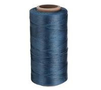 sourcing map 0.8mm Leather Sewing Waxed Thread, 270 Yards / 247m, Polyester Waxed Cord Linen Thread String for Leather Crafts, Bookbinding, Shoe Repairing, Denim