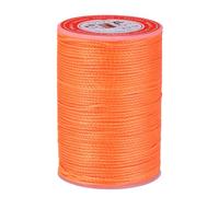 sourcing map 0.8mm Leather Sewing Waxed Thread, 55m / 60 Yards, Polyester Waxed Cord Linen Thread String for Leather Crafts, Bookbinding, Shoe Repairing, Dusty Rose