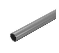 sourcing map 1.02 Inch PVC Rigid Tube Round Pipe 20.6mm ID 26mm OD 12" High Impact for Water Pipe, Aquarium, Fish Tank, Greenhouse Garden, Grey