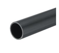 sourcing map 1 1/4 Inch PVC Rigid Tube Round Pipe Tubing Hardware Tubing 28.2mm ID 32mm OD 330mm/13 Dark Grey High Impact for Water Pipe