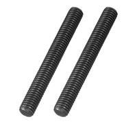 sourcing map 1/2-13 UNC Fully All Threaded Rod, 4Pcs B7 Alloy Steel Long Threaded Screw 3.97" Length Right Hand Threads Fully Studding Rod Bar for Machinery, Construction, Black