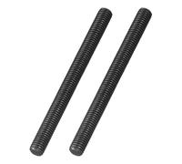 sourcing map 1/2-13 UNC Fully All Threaded Rod, 4Pcs B7 Alloy Steel Long Threaded Screw 6" Length Right Hand Threads Fully Studding Rod Bar for Machinery, Construction, Black