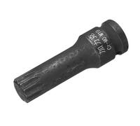 sourcing map 1/2" Drive x M19(19mm) Impact Triple Square Spline Bit Socket, Metric 3" Length, CR-MO Steel Use with Impact Drivers or Hand Ratchets