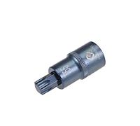 sourcing map 1/2" Drive x T55 Torx Bit Socket, S2 Steel Bits, CR-V Sockets Metric 2" Length Blue (for Hand Use Only)
