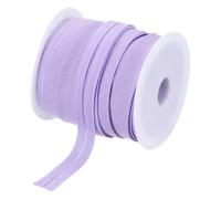 sourcing map 1/2 Inch Single Fold Bias Tape Polyester Continuous Bulk Bias Tape for Sewing, Seaming Quilting Hemming Binding Crafts (Light Purple 25 Yards)