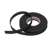 sourcing map 1/2 Inch Single Fold Bias Tape Polyester Continuous Bulk Bias Tape for Sewing,Seaming Quilting Hemming Binding Crafts (Black 10 Yards)