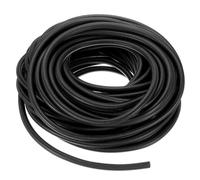 sourcing map 1/2 Inch x 100 Ft Split Wire Loom Tubing, Guard Convoluted Flex, Protective Split Cable Conduit, Flexible Wire Protector Tubing, Electrical Cord Cover, Black