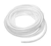 sourcing map 1/2 Inch x 33 Ft Split Wire Loom Tubing, Guard Convoluted Flex, Protective Split Cable Conduit, Flexible Wire Protector Tubing, Electrical Cord Cover, White