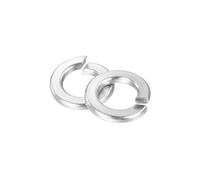 sourcing map 1/2" Split Lock Washer, 50Pcs 304 Stainless Steel Spring Lock Washers Metal Split Ring Washer for Screw Bolts Machinery