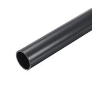 sourcing map 1.26 Inch PVC Rigid Tube Round Pipe 28.2mm ID 32mm OD 12" High Impact for Water Pipe, Aquarium, Fish Tank, Greenhouse Garden, Deep Grey