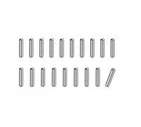 sourcing map 1.2x6mm Dowel Pins, 20pcs 304 Stainless Steel Round Head Flat Chamfered End Dowel Pin Bunk Bed Pins Shelf Pegs Support Shelves Fasten Elements