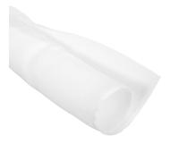 sourcing map 1-3/10 Inch ID Split Loom Tubing 6.5ft Polyester Cord Protector Wire Cable Sleeve for USB Cable Power Cord, White