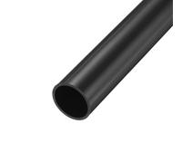 sourcing map 1.3 Inch PVC Rigid Tube Round Pipe 28.2mm ID 32mm OD 500mm Dark Grey High Impact for Water Pipe, Crafts, Decoration, Cable Sleeve