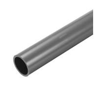 sourcing map 1.34 Inch PVC Rigid Tube Round Pipe 28.8mm ID 34mm OD 12" High Impact for Water Pipe, Aquarium, Fish Tank, Greenhouse Garden, Grey