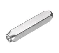 sourcing map 1/4" (6mm) Punch Stamp 40Cr Alloy Steel, Cute Bee Pattern Punch Tool Punch Press Tool for Metal Plastic Wood Leather