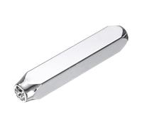 sourcing map 1/4" (6mm) Punch Stamp 40Cr Alloy Steel, Cute Footprint Pattern Punch Tool Punch Press Tool for Metal Plastic Wood Leather