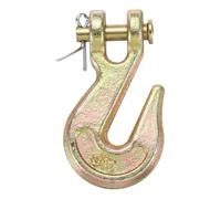 sourcing map 1/4" Clevis Grab Hook, G70 Carbon Steel Transport Safety Chain Hooks, Clevis Grab Hooks for Rigging Deck Receiver Hitches Trailer Wiring