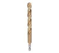 sourcing map 1/4" Hex Shank Drill Bit 12mm Titanium Drill Bits Set M35 High Speed Steel Twist Drill Bit 150mm Long Fully Ground for Wood, Stainless Steel, Metal, Plastic Plastic